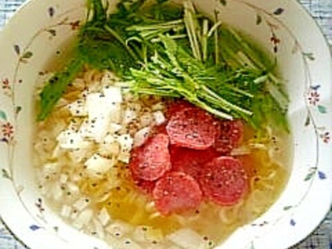 ☆サラミイタリアンラーメン☆